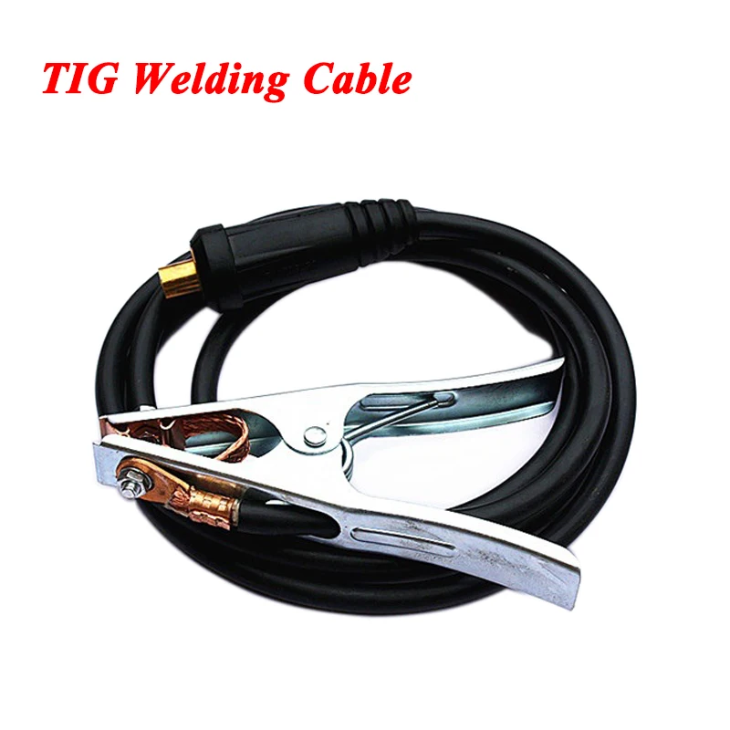 

300A Groud Welding Earth Cable Clamp Clip for MIG TIG ARC Welder 3M/ Cable 10-25 Plug Argon Arc Welding Machine Ground Clamp