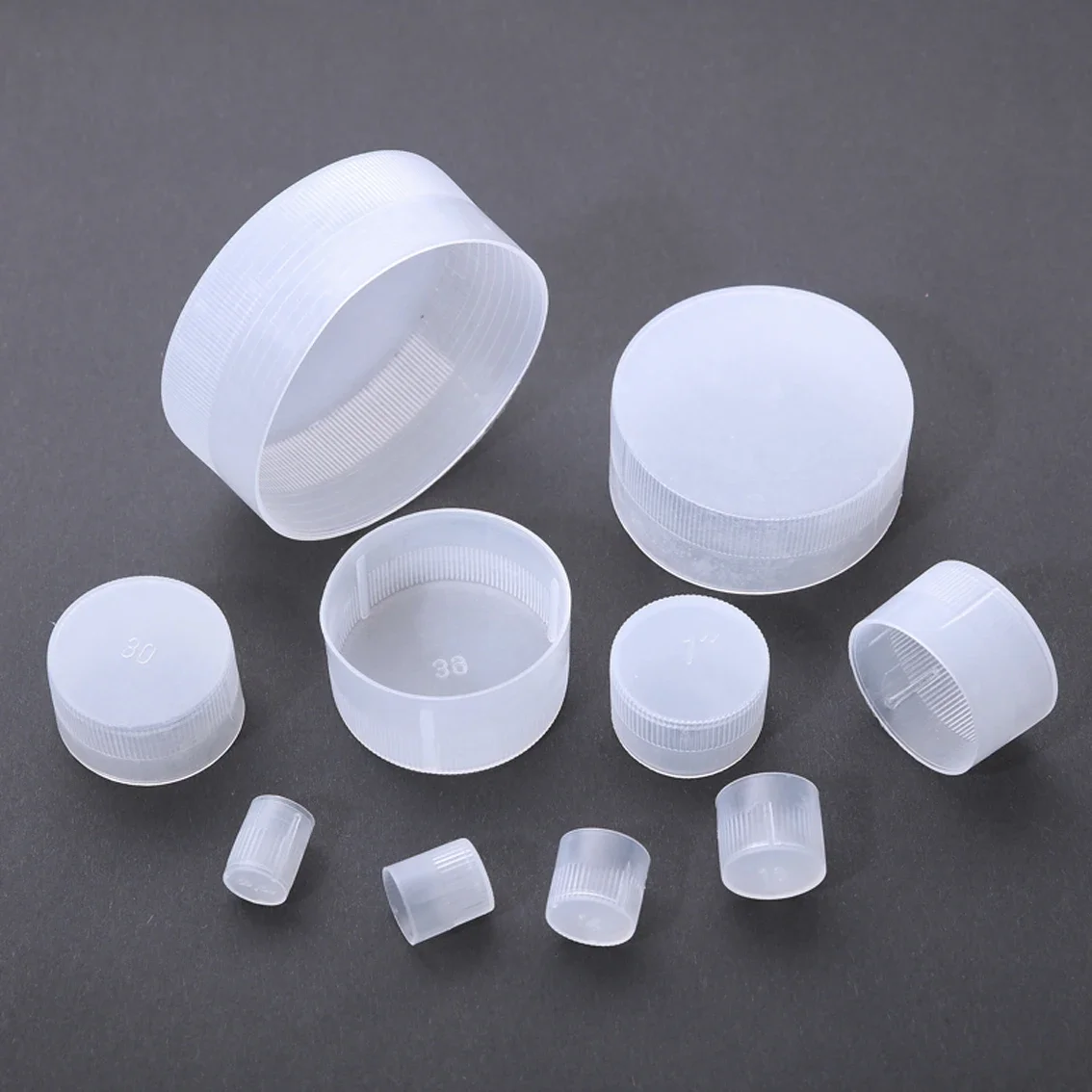 H-type Transparent White External Thread Protective Cap Screw Dust Cover Rubber Sleeve Plastic Cover Transparent Protective Cap