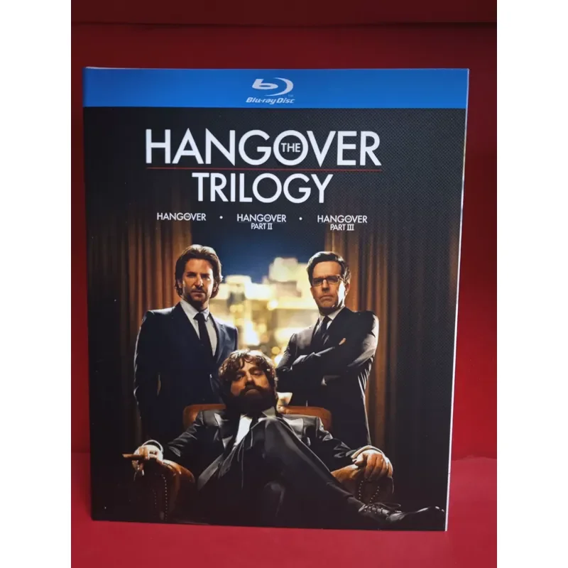 Brand New Unopened The Hangover Blu-ray Trilogy Including The Hangover 2009 and Stay