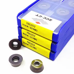 RDKW1204MO YBG202 / RDKW1204MO YBG205 RDKW1204 RDKW1204MO R6 ZCC.CT insertos de carburo CNC para acero, acero inoxidable 10 unids/caja