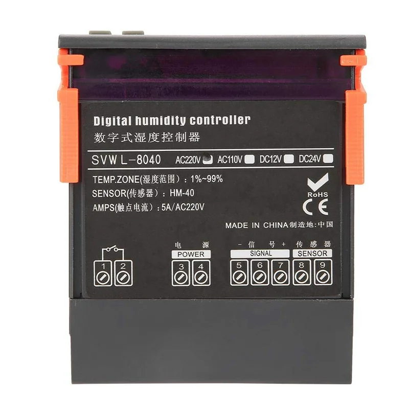 

A37T-Регулируемое увлажнение, осушение Датчик длины кабеля 1,5 м Функция встроенной калибровки и влажности