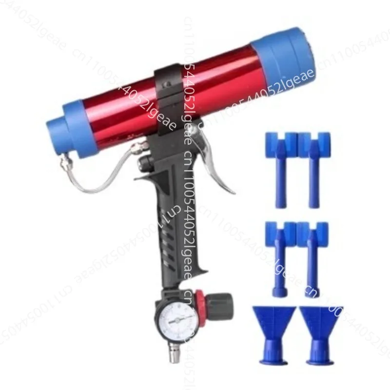 Car pneumatic glue gun gluing artifact glue head glue nozzle tool set