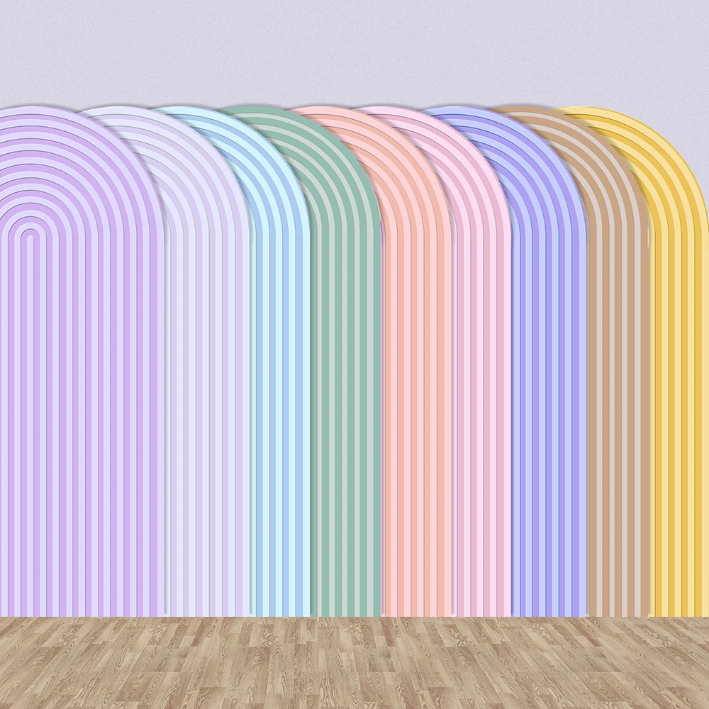 Décors de mur d'arc de douche de bébé, décoration de fête d'anniversaire d'enfants, banderole de fond de fête de mariage de photobooth