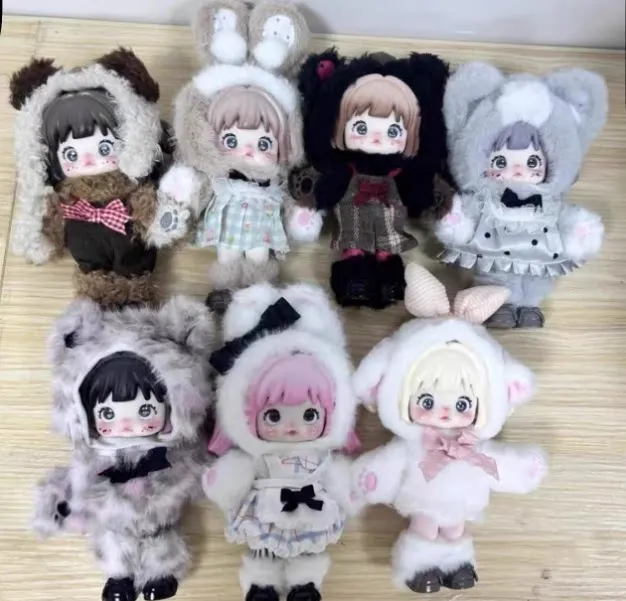 Nommi The Forest Kingdom Blind Box Nommi Action Figures Cute Doll Trendy Toys Decoration Children Toy Birthday Gift for Kids