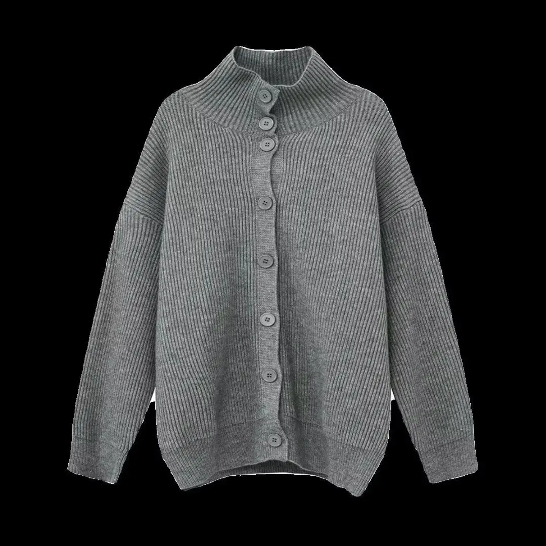 

Повседневный вязаный свитер в американском стиле ретро с v-образным вырезом, мужской однотонный открытый кардиган, мягкий полиэстер, длинная зимняя верхняя одежда све