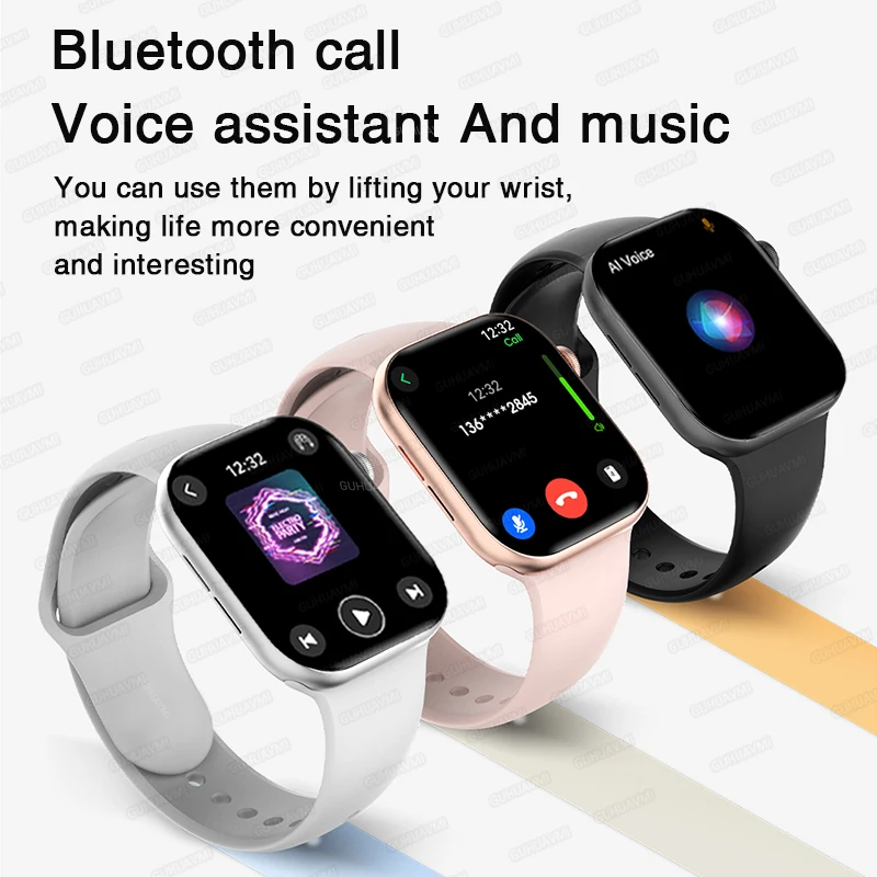 New Series 10 For Apple Watch 10 NFC GPS Smart Watch 4GB Memory Music Video Bluetooth Call Waterproof Smartwatch For Android IOS