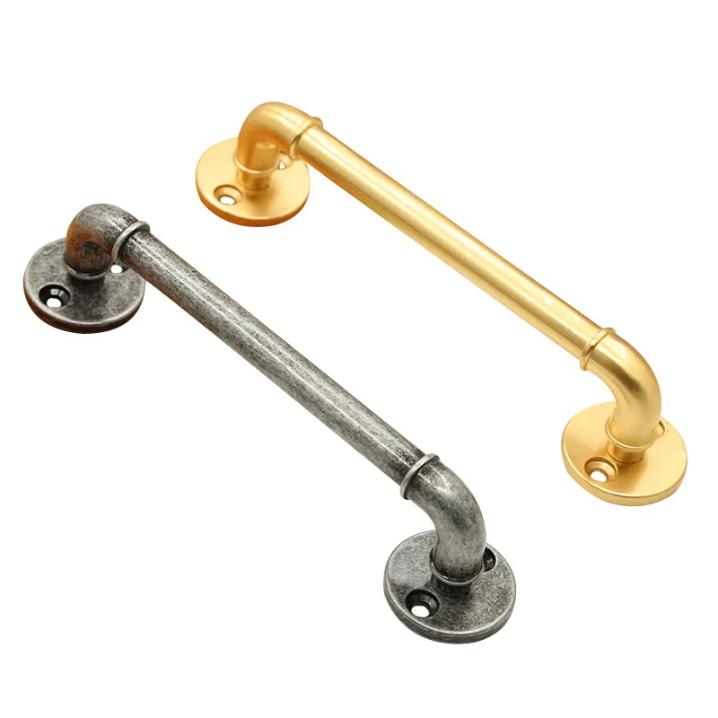 

Деревянная дверная ручка в стиле ретро в 19-го века, дверные ручки шкафа в американском стиле, не требующие перфорации