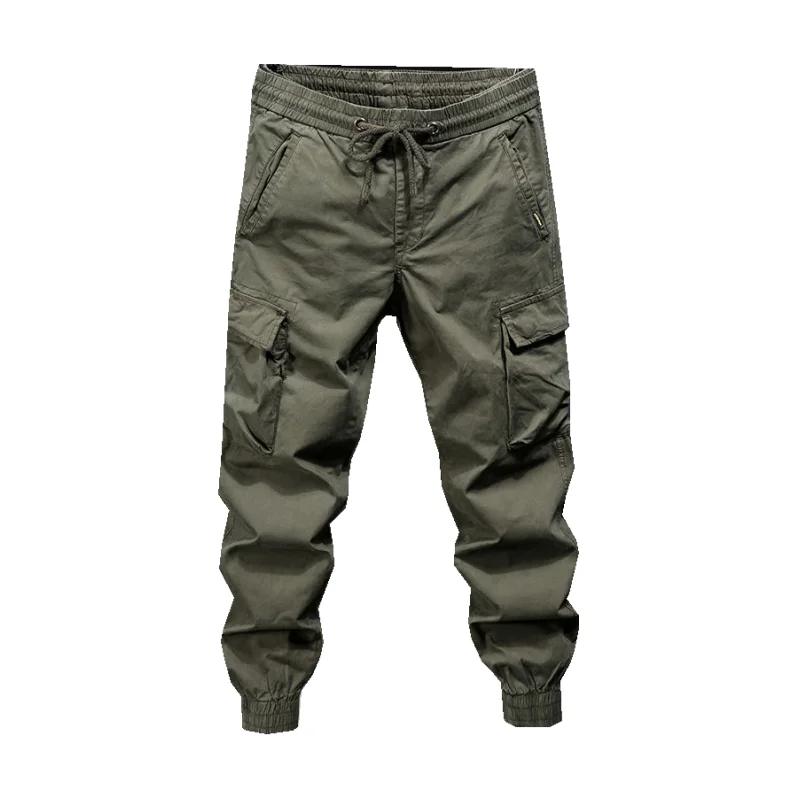 Pantaloni da lavoro da uomo foderati in Fce, vestibilità ampia, abbigliamento casual americano, multi-cal, resistenti, in fibra di poliestere, per giovani