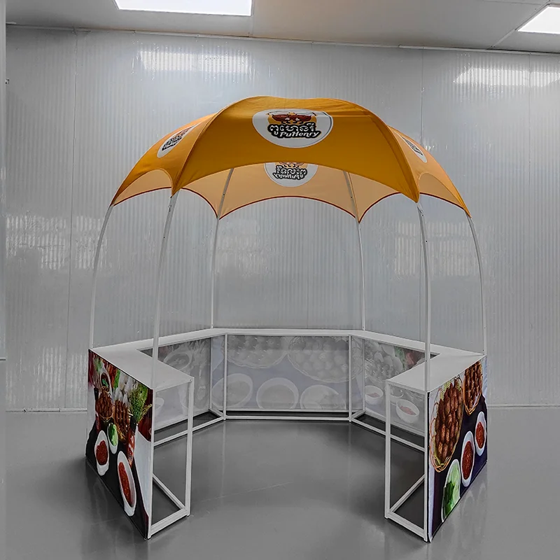 

Convenient Trade Show Outdoor 3x3m Kiosk Dome Tent for Promotion