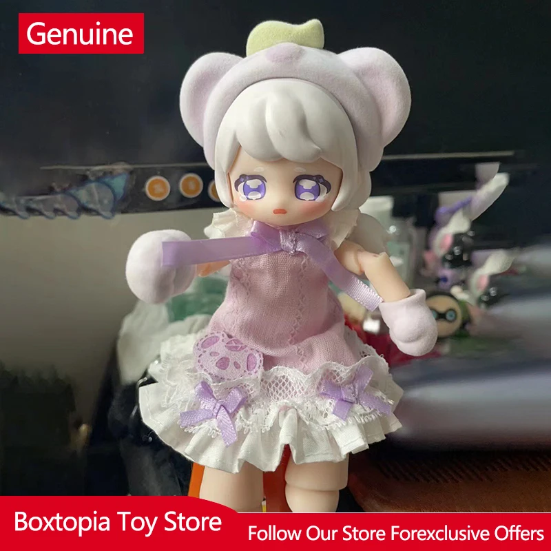New Bjd Blind Box Doll Articulated Action Figure Collectible Fashion Toy Flocked Touch Diy Dress Up Gift For Adult Collectors