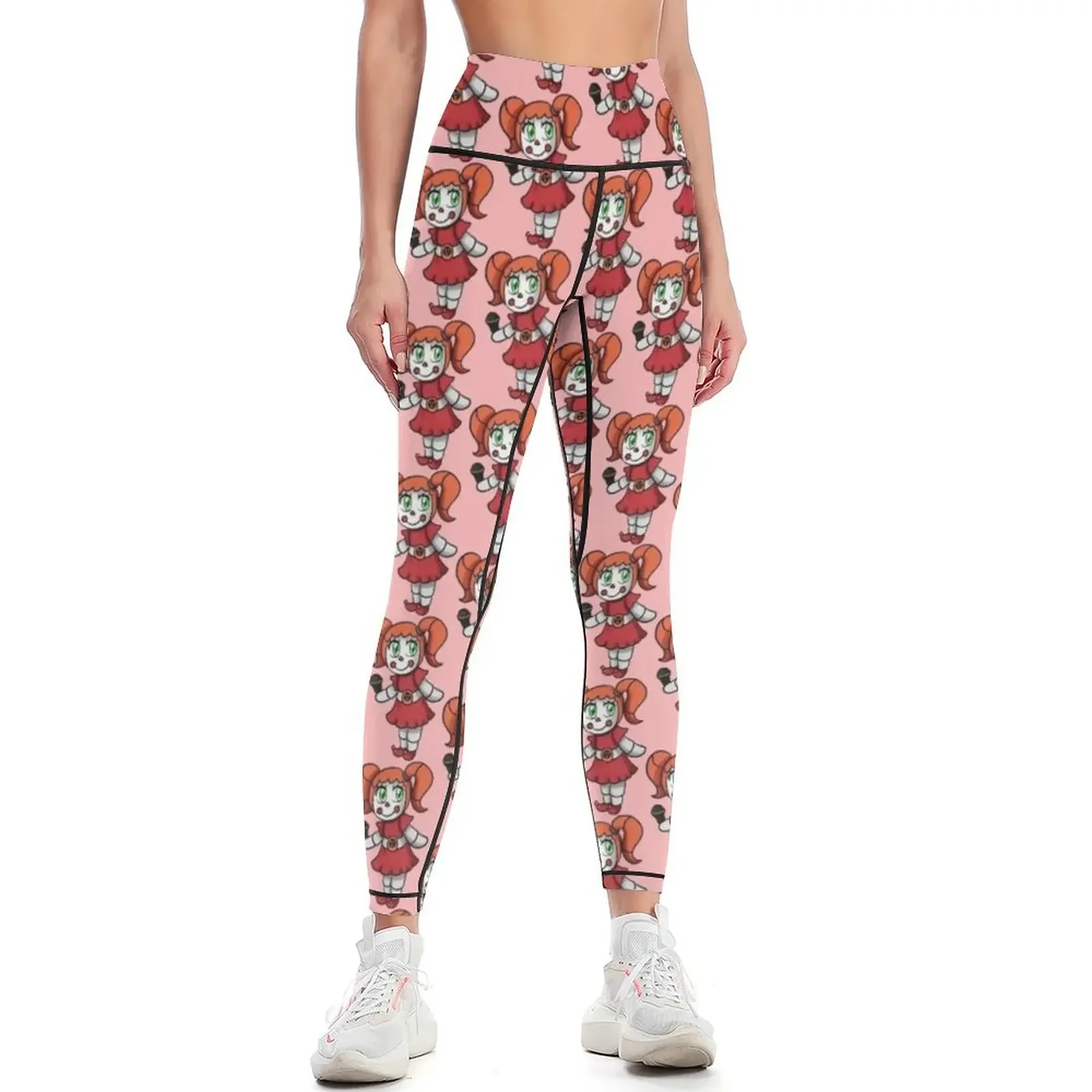 

Circus Baby Leggings flared gym sportswear woman sportswear woman gym 2025 active wear Womens Leggings