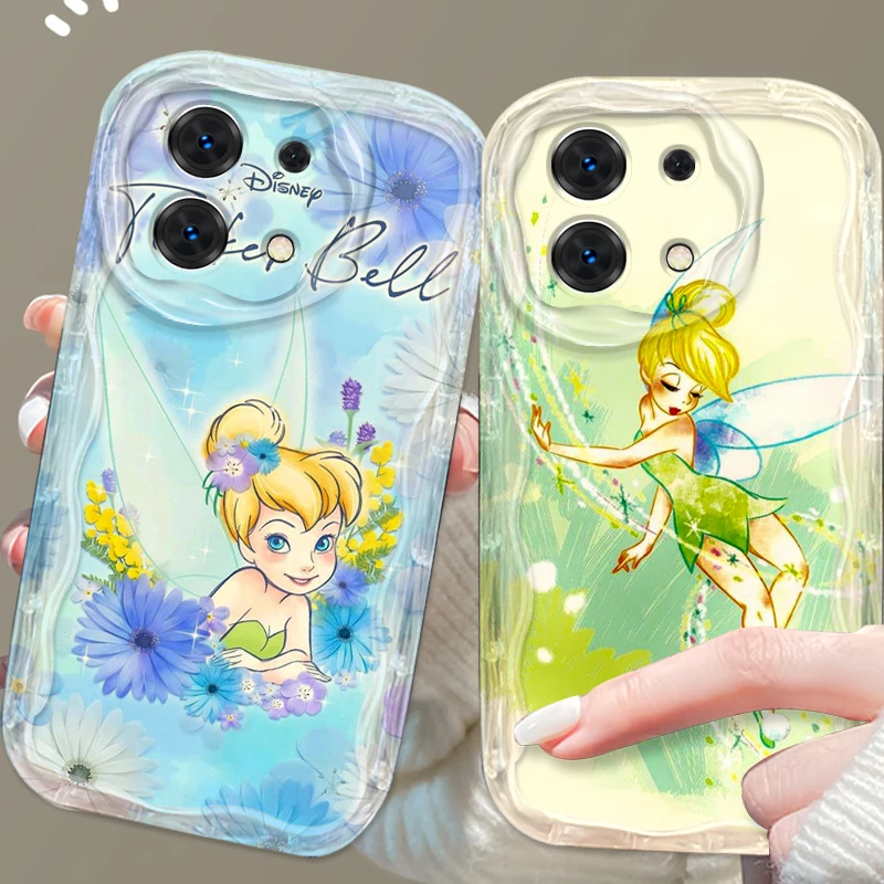 Disney Wonderful Fairy Cute For Xiaomi Redmi Note 13 12 12S 11S 11 10 9 8 10A 9C 9T Pro Plus 5G Wave Oil Soft Phone Case