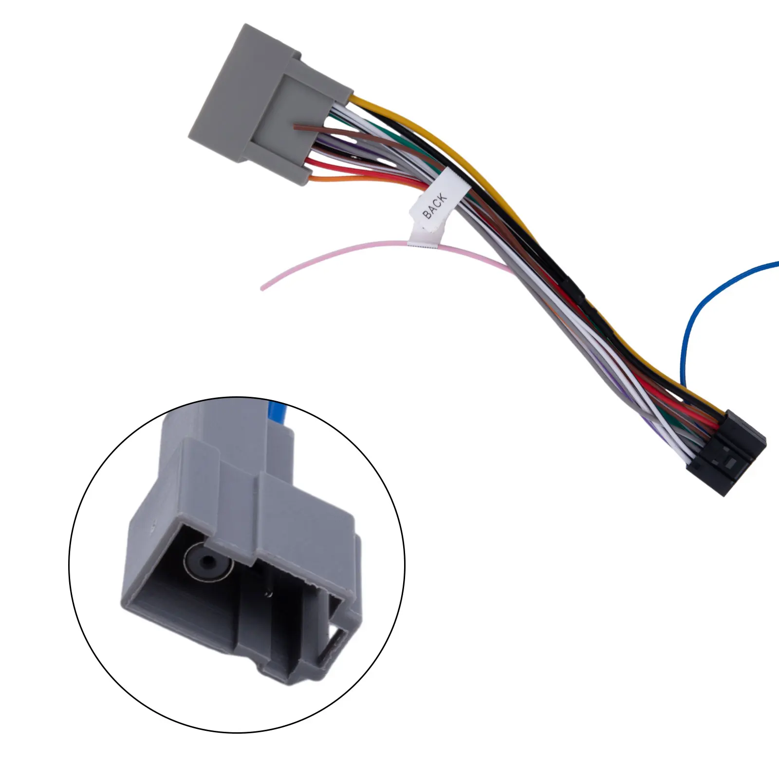 OE Style Power Cable Adapter for Honda Car Audio DVD Player, Connects to Original Harness for Seamless Installation