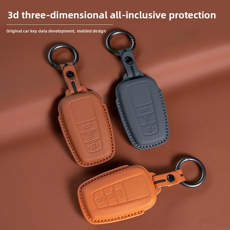 

For Toyota Corolla SE 2023 Camry 50 55 TLC200 Yaris Land Cruiser Prado150 RAV4 Venza SIENNA Suede Car Key Case Cover Shell
