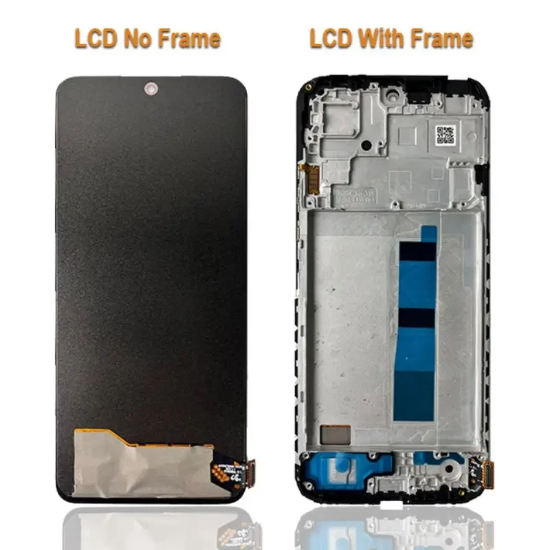 6.67\'\' Super AMOLED LCD For Xiaomi Redmi Note 12 4G LCD Touch Screen Digitizer Assembly For Redmi Note 12 5G LCD 23028RA60L LCD