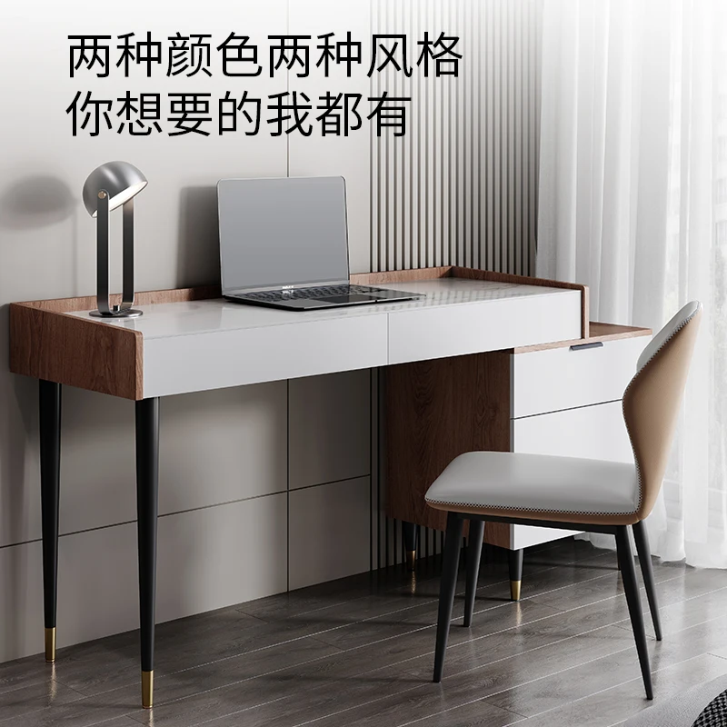 meubilair Italiaans leisteen computerbureau desktop thuisbureau slaapkamer eenvoudig bureau massief voor de woonkamer
