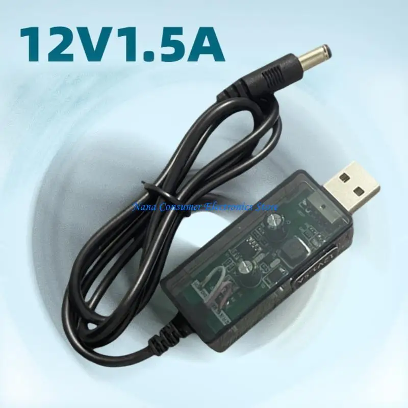 G7NE Portable USB 5V to DC12V Cable for Travel Routers Charging DC5521