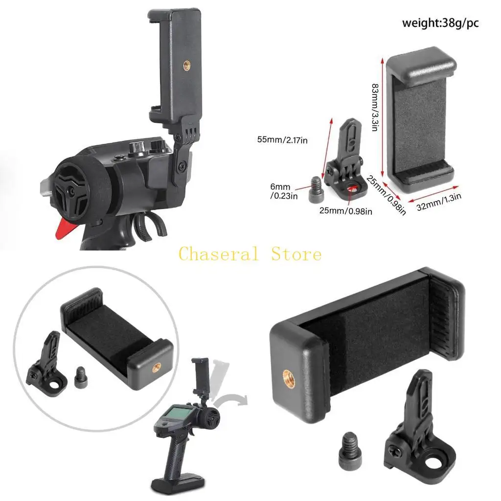 

E7CE Phone Mount for Remote Control Transmitters, Essential Accessory for Drones
