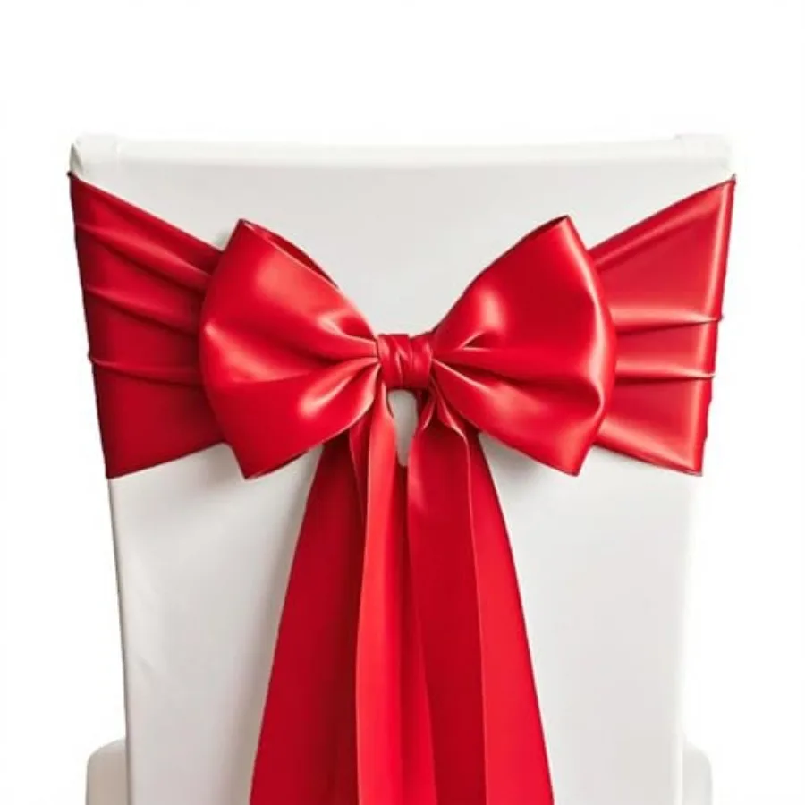 

Pack of 50 Satin Chair Sashes for Wedding - Chair Bows 7x108 Inch Chairs Ribbons Fitting Birthday Party Anniversary Bridal Show