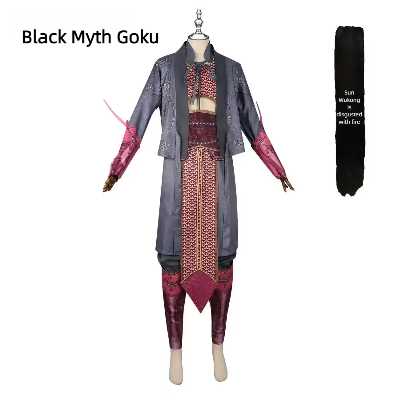 

Black Myth Wukong cosplay costume, Disgusting Fire Wukong, Destiny Man game, same cosplay costume