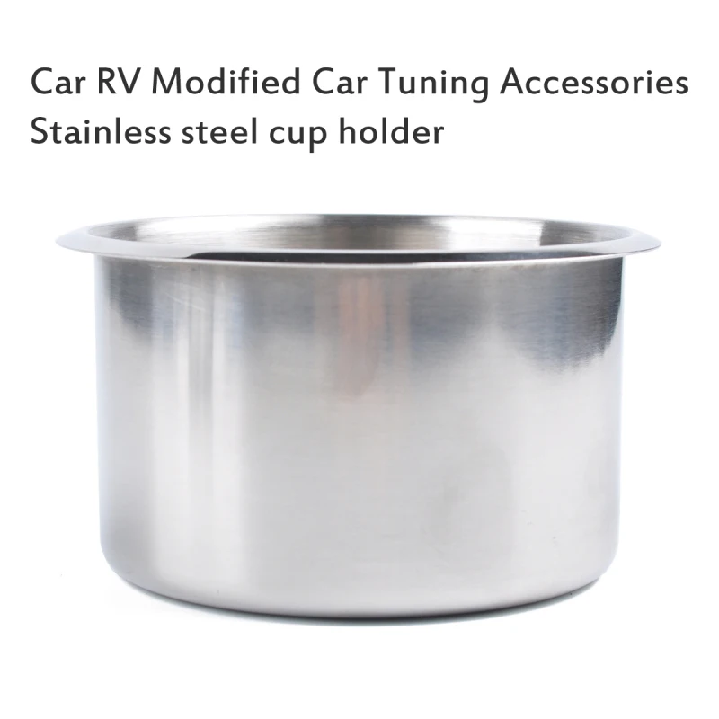 Stainless Steel Cup Drink Holder for Marine Boat Rv Camper Table