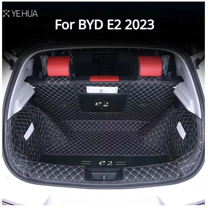 

Коврик в багажник для BYD E2 2023, полностью закрытый, аксессуар для автомобиля, напольный коврик для багажного отсека