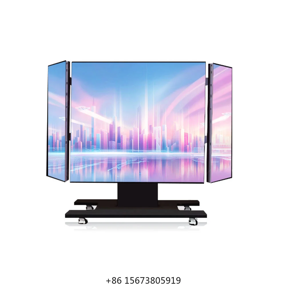 Automatiy Lifting Control Conference LED Screen Indoor Touch All-in-One LED Screen Display for Education Meeting