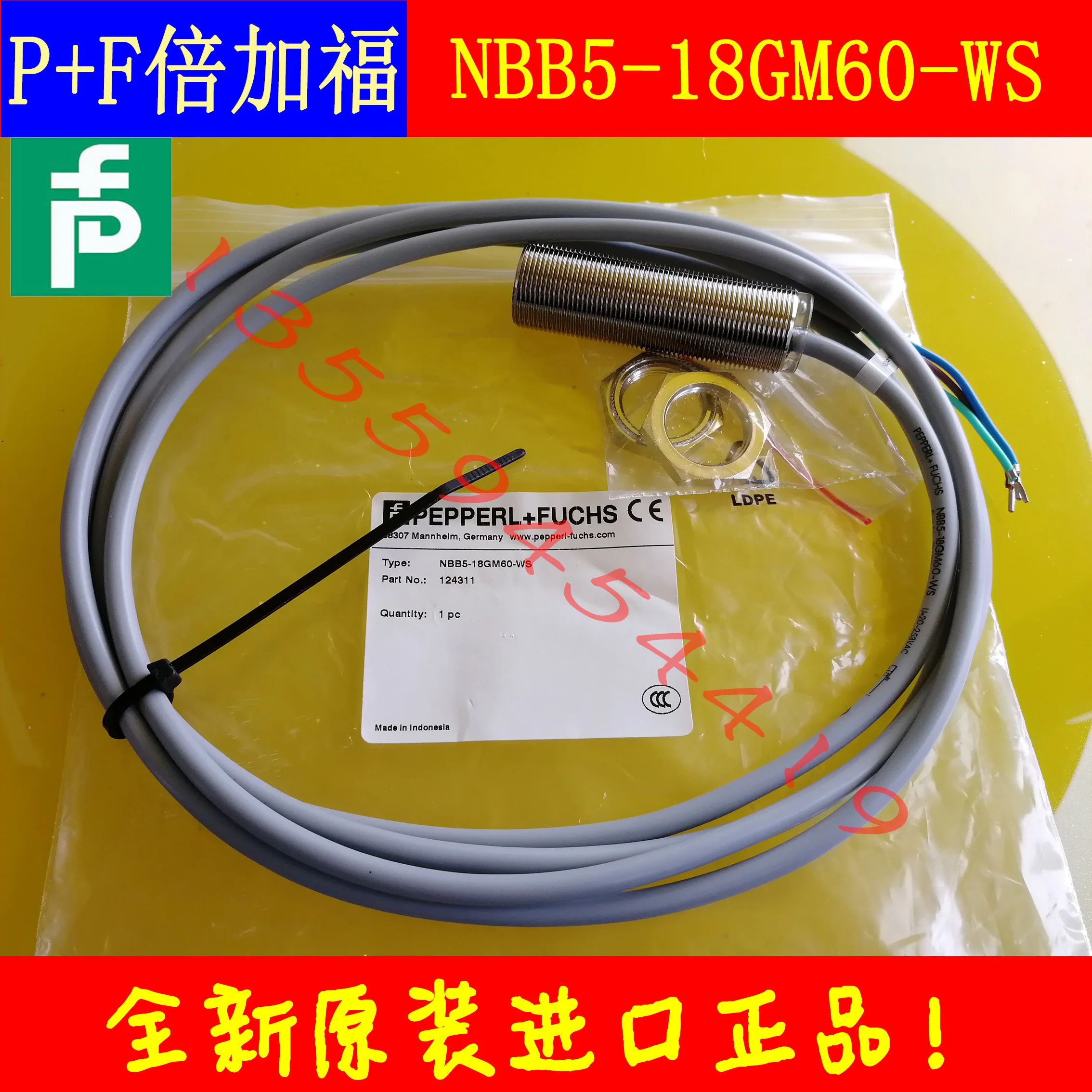 

P+F NBB5-18GM60-WS NBB5-18GM60-WO new and original