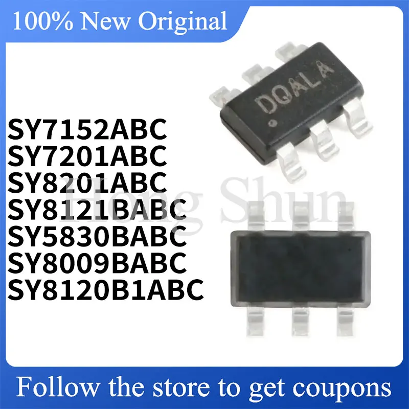 

5pcs/batch NEW SY7152ABC SY7201ABC SY8009BABC SY8120B1ABC SY8121BABC Standard quality SY8201ABC SY5830BABC LE DQ CU WB TV EN JY