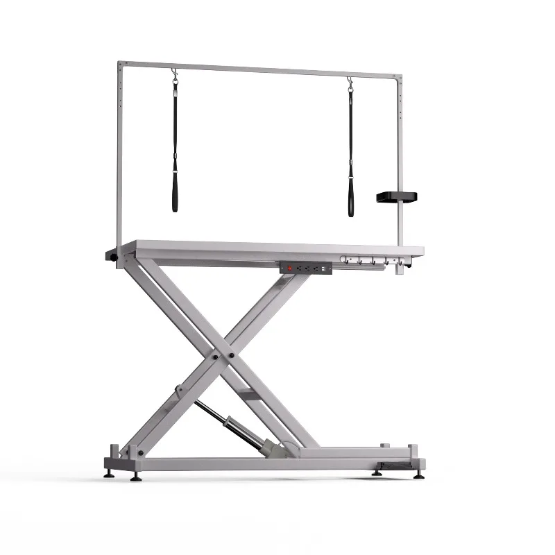 Electric pet table lifting large dog shape shearing square table pet store special dog pet table