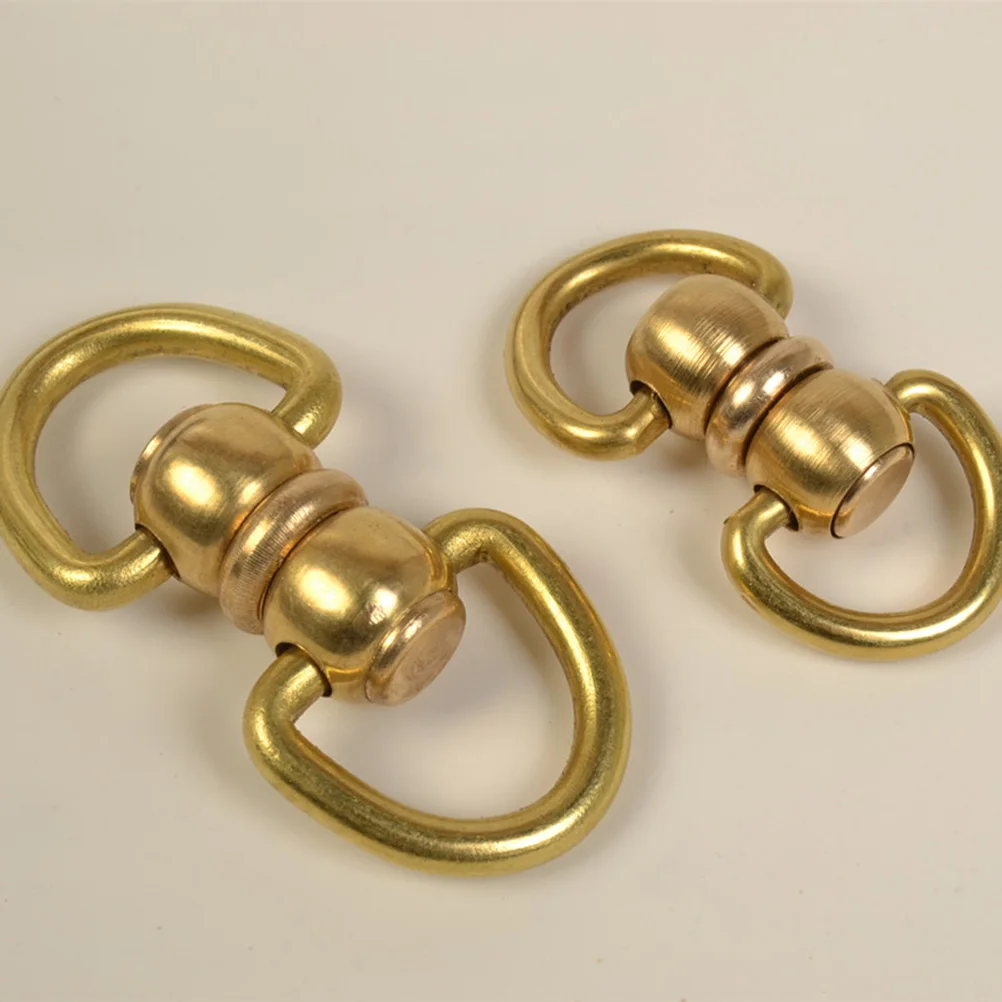 

10pcs Linking Rings Magnetic Adapter Linking Ring Bag Accessories Swivels Craft Keychain Wallet Decorative