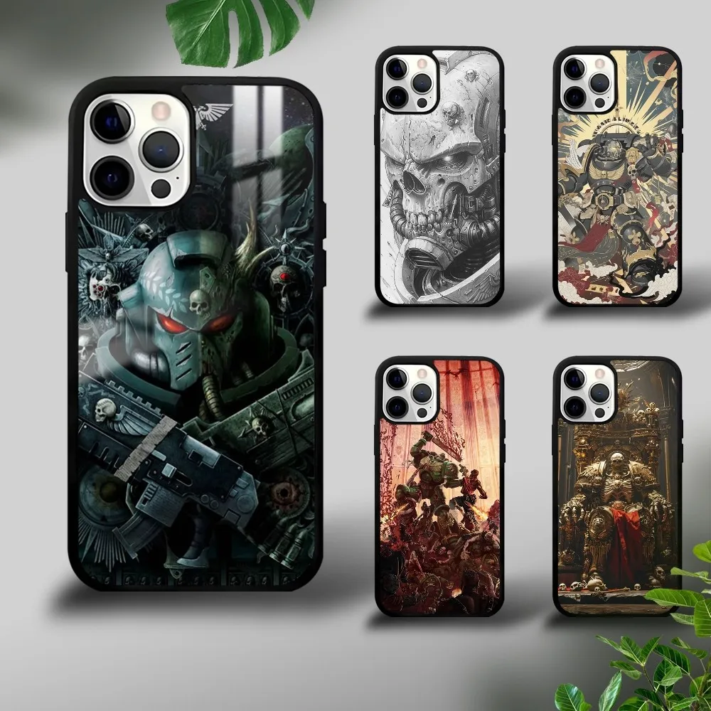 Game W-Warhammers-s 40k Phone Case For iPhone 16 15 14 13 12 11 Pro Xs Max Mini Plus Celulares Hard Funda