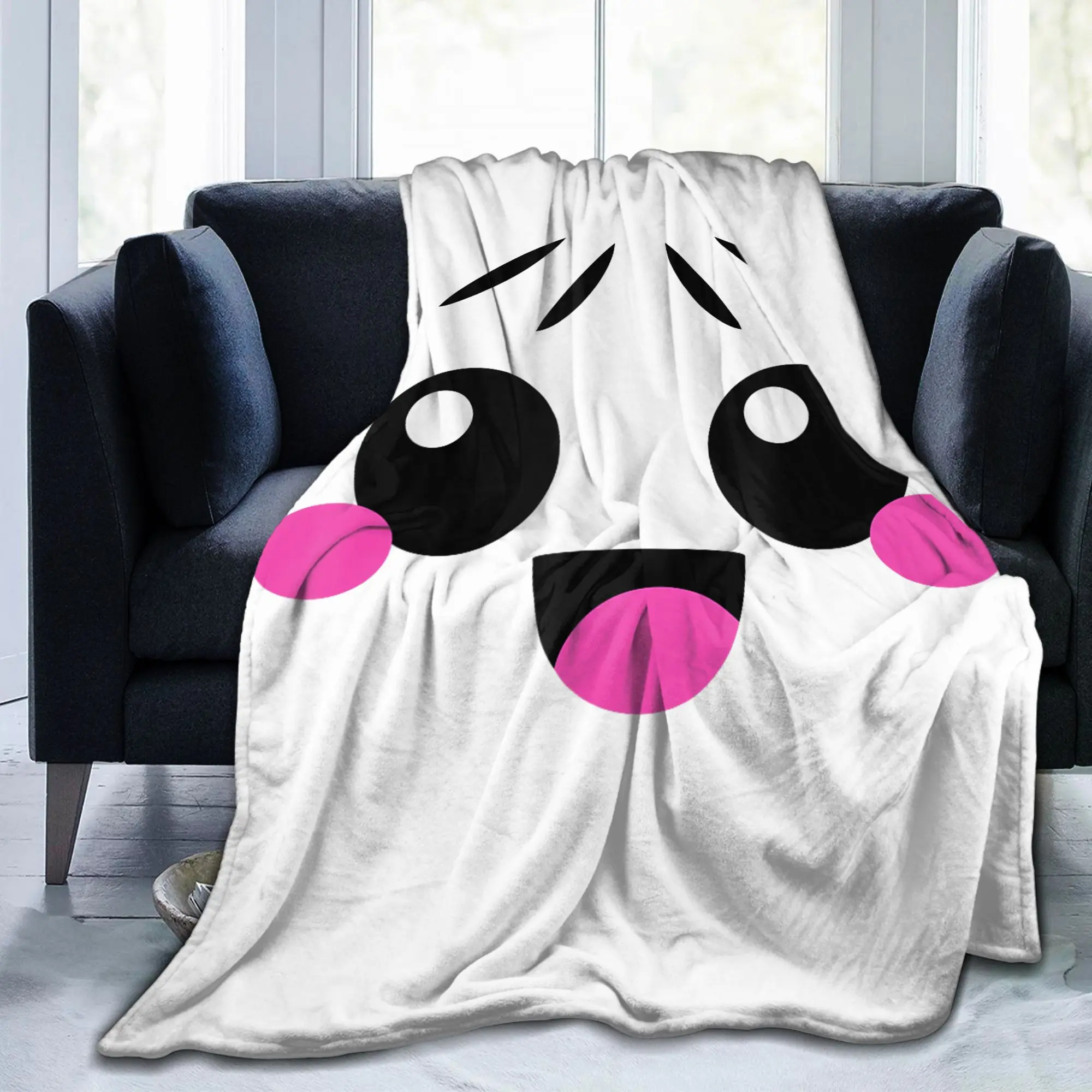 Squishy Dumpling Halloween Costume Blanket Funny Cute Flannel Soft Bedding Throw Blanket Home Spring Autumn Office Ultra-Soft