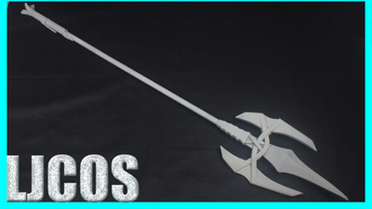 

Mushoku Tensei: Jobless Reincarnation Dead End spear Cosplay Prop Wands Canes for Halloween Christmas Carnival Party