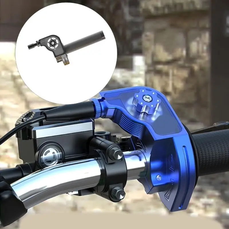 Quick Response Throttle System Throttle Handle Grips 1/4 Turn Twist Throttle for Motorcycle Moped Scooter R6FB