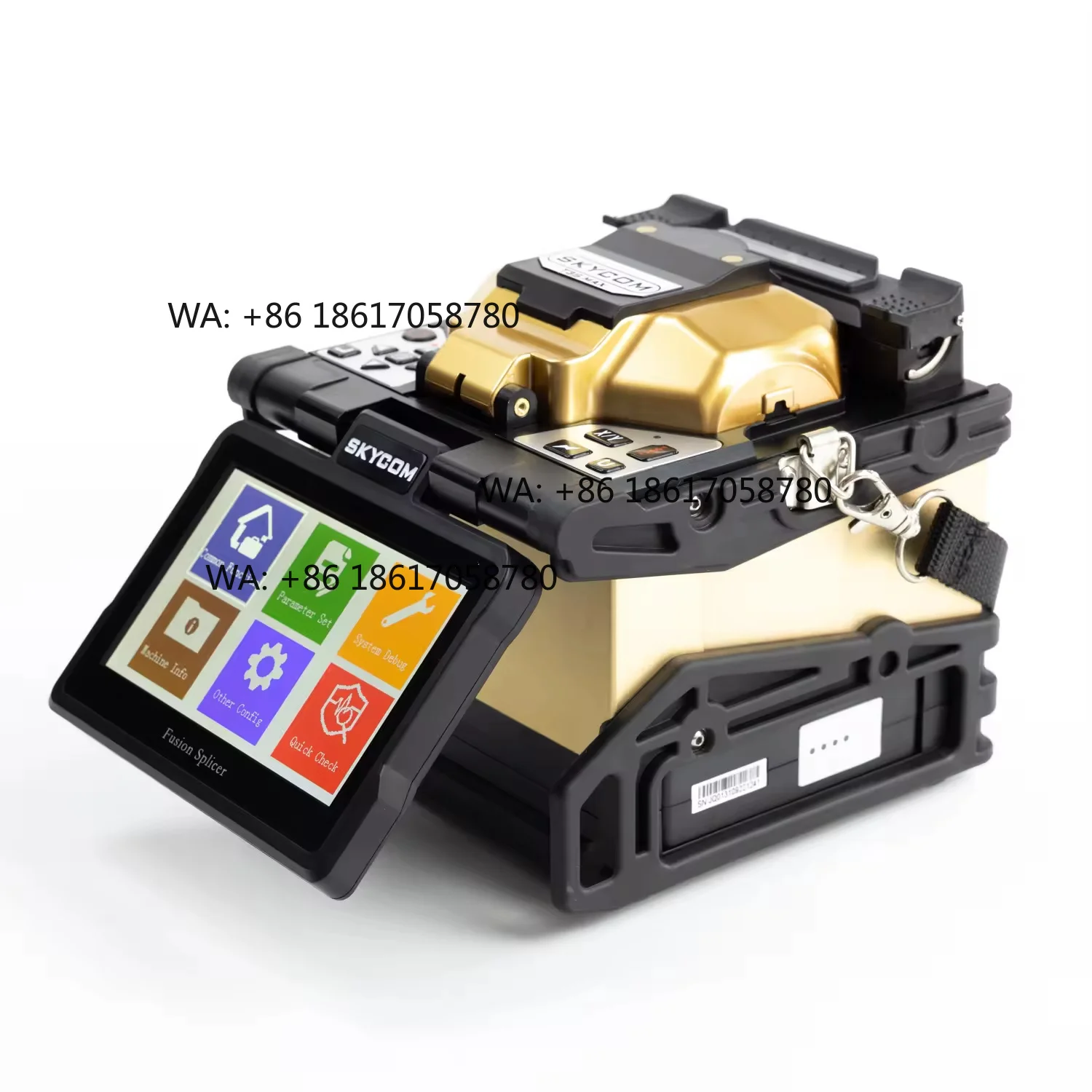 SKYCOM 6 Motors  Splicer T3S-MAX Fiber Optic Welding Machine With Six Motors Real Core Alignment