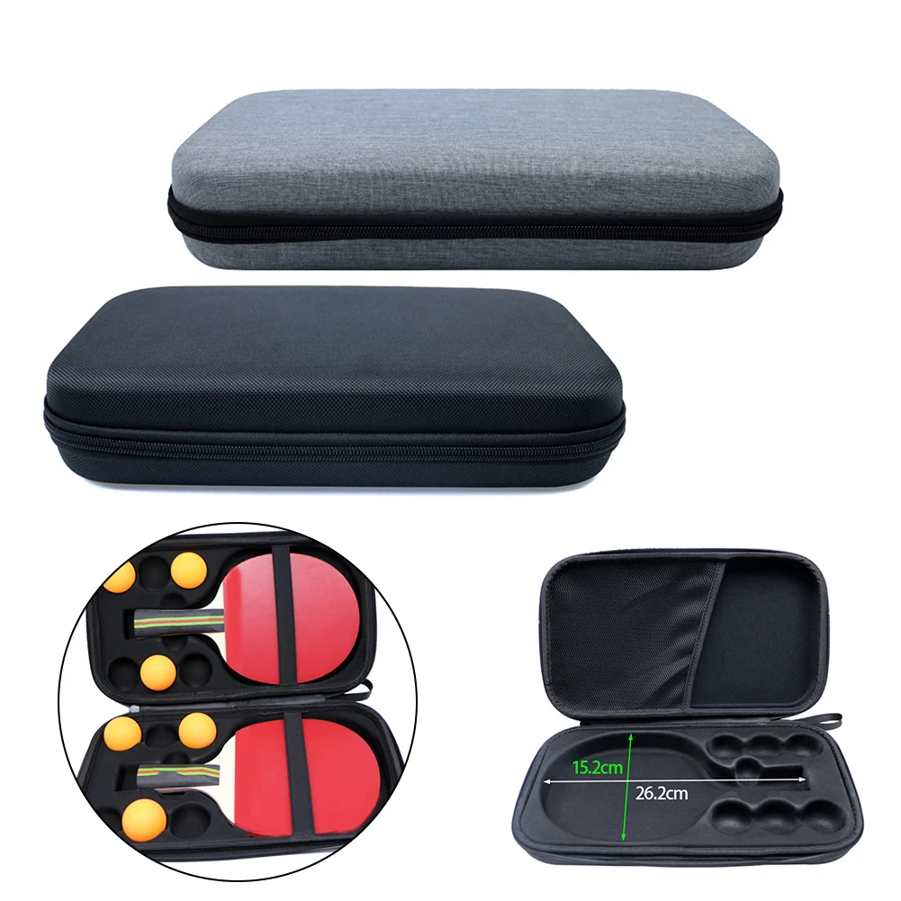 Tischtennis Schläger Tasche Paddel EVA Fall Hard Shell Schläger Abdeckung Tasche PortableStorage Tischtennis Schläger Tasche Schläger Sport