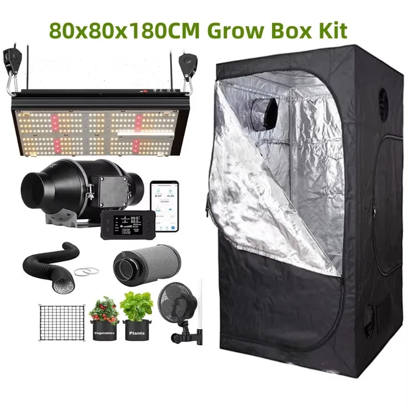 

4 6 8 Inch WIFI Smart Inline Duct Fan Temperature Humidity Controller Ventilation Exhaust Fan for Indoor Plant Growing Tent