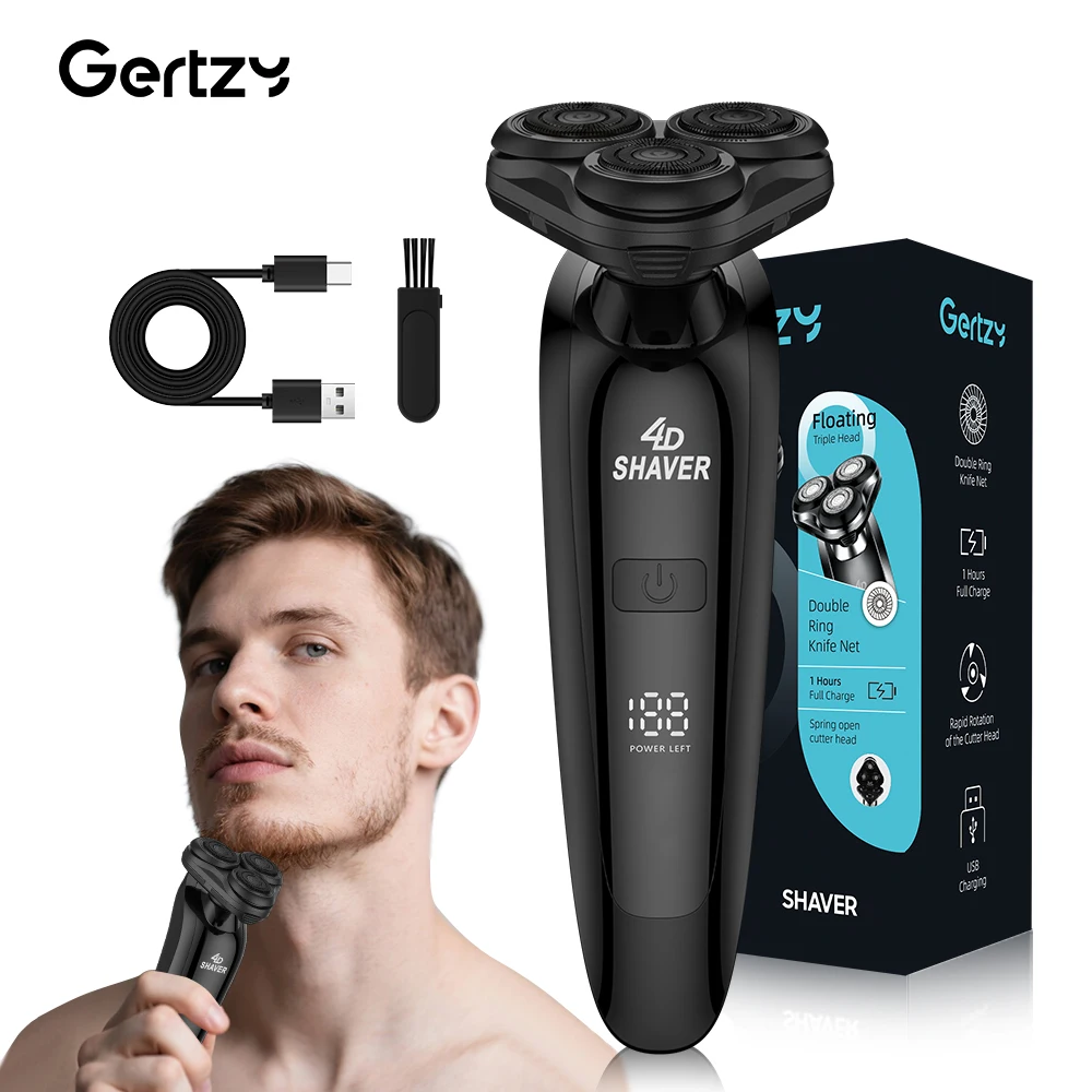 

Men Shaver – 3 Floating Blades, USB-C Fast Charge, Perfect Travel and Gift Choice, enhancing your daily shaving experience, perf