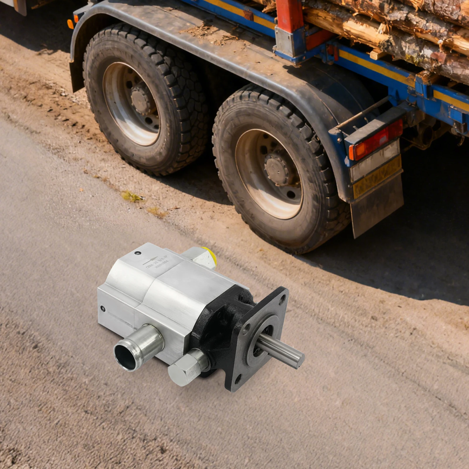 Hydraulische Holzspalterpumpe 7,2x2,8x5,4 Zoll, Pumpe für Holzspalter, schnelles Zirkulieren & Hochdruck für Forstwirtschaft – Detail 3