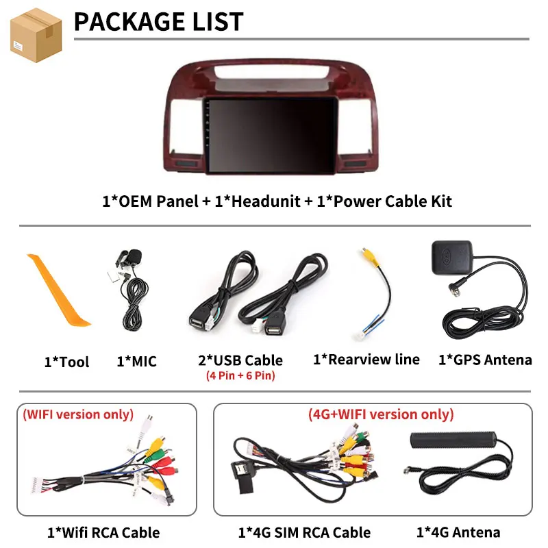 วิทยุติดรถยนต์ Android 15 สำหรับ Toyota Camry 5 XV 30 ปี 2001 - 2006 รองรับ Wireless Carplay ระบบนำทาง GPS อัตโนมัติ เครื่องเล่นมัลติมีเดีย ระบบนำทาง หน้าจอ QLED