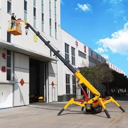 Portable 3 Tons Hydraulic Spider Crane Electric Spyder Crane for Sale Electric Mini Spider Lifting Crawler Cranes