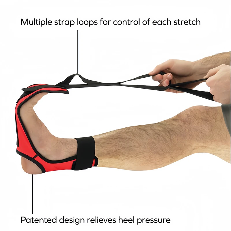 Yoga Stretch Strap Foot and Leg Stretcher Ligament Stretching Belt for Dancer Yoga Hamstring Stretch Foot Pain Relief