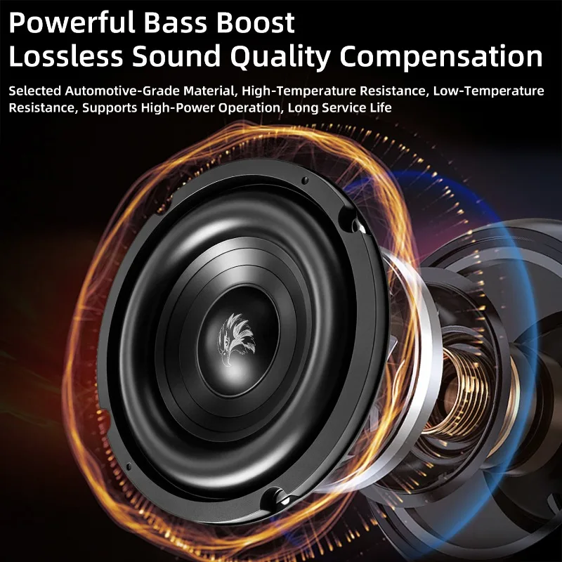 1pcs 10 Inch Car Subwoofer 1500W High Power HiFi Car Speakers High Sensitivity Stereo Mid Bass Multimedia Car Audio Home Theater view 3