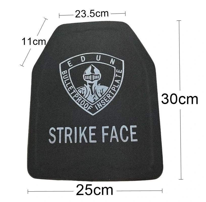 GA5 grade FD56 Bullet-proof insert plate, anti-AK chest steel plate, anti-hack and anti-stab suit, fan tactical vest, 1pc