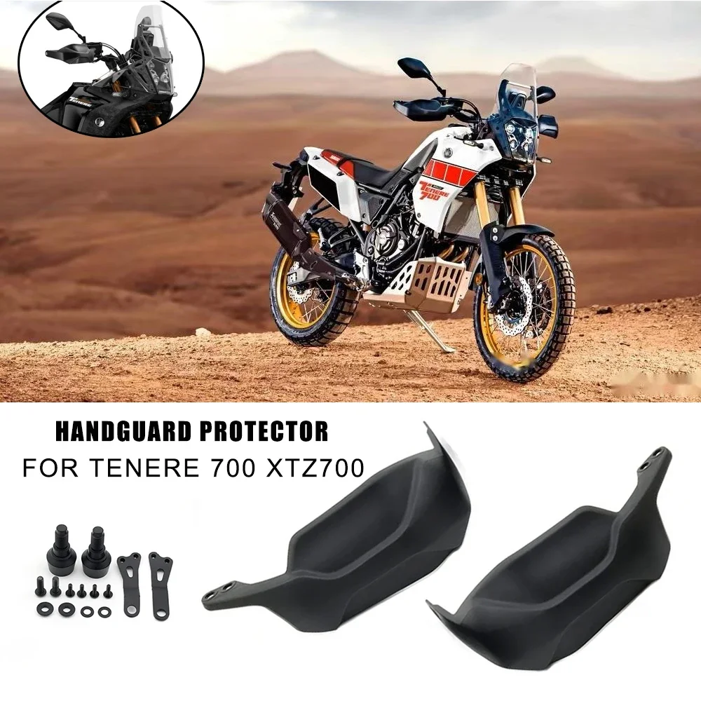 

For YAMAHA TENERE 700 XTZ700 T7 2019-2024 Motorcycle Hand Handlebar Handguards Shield Handle Bar Guards Protection XTZ 700 RALLY