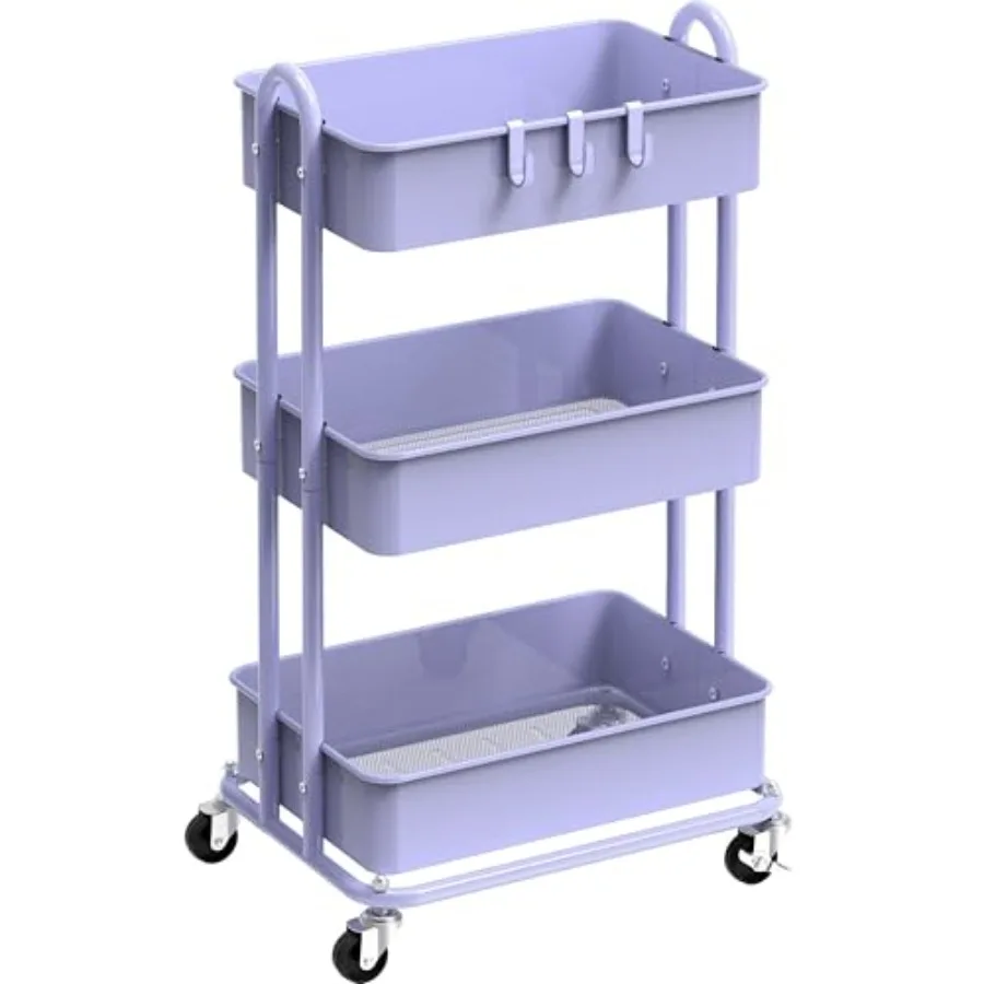 

Трехуровневая металлическая тележка на колесах для тяжелых условий эксплуатации