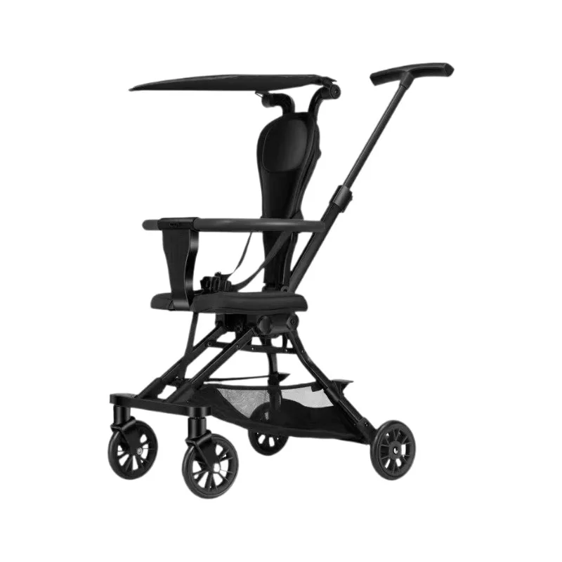 

trolley lightweight foldable two-way simple four-wheeler walking artifact