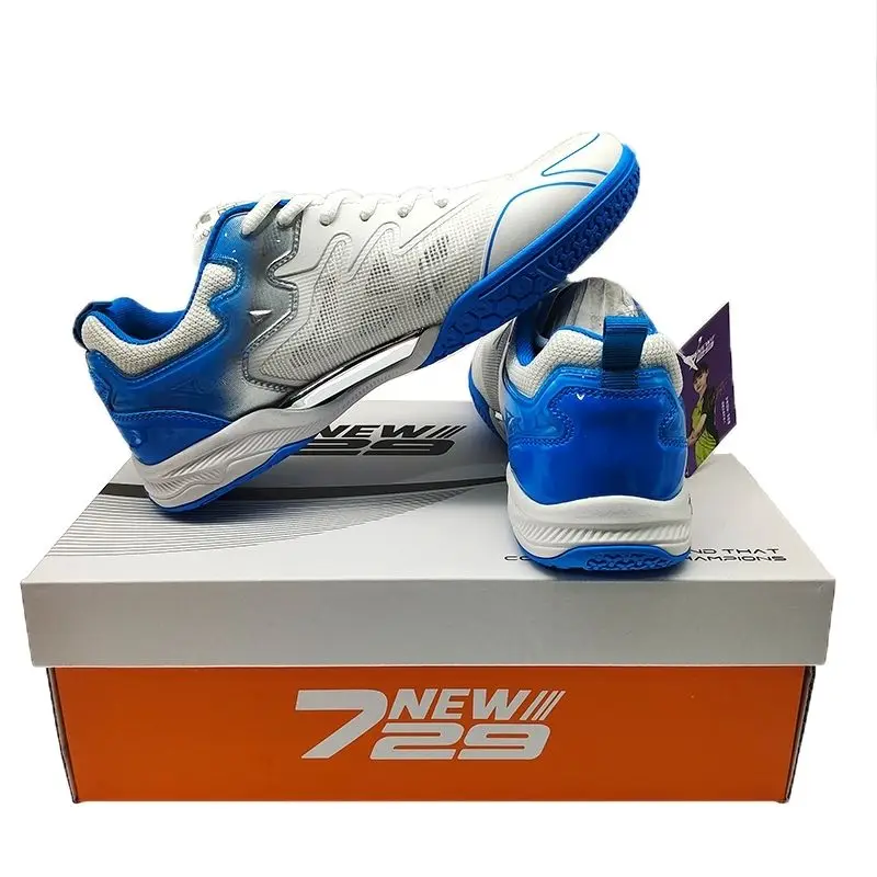 Zapatos de tenis de mesa profesionales para mujer, zapatos de tenis para hombre, zapatos deportivos cómodos y resistentes al desgaste, zapatos de bádminton antideslizantes