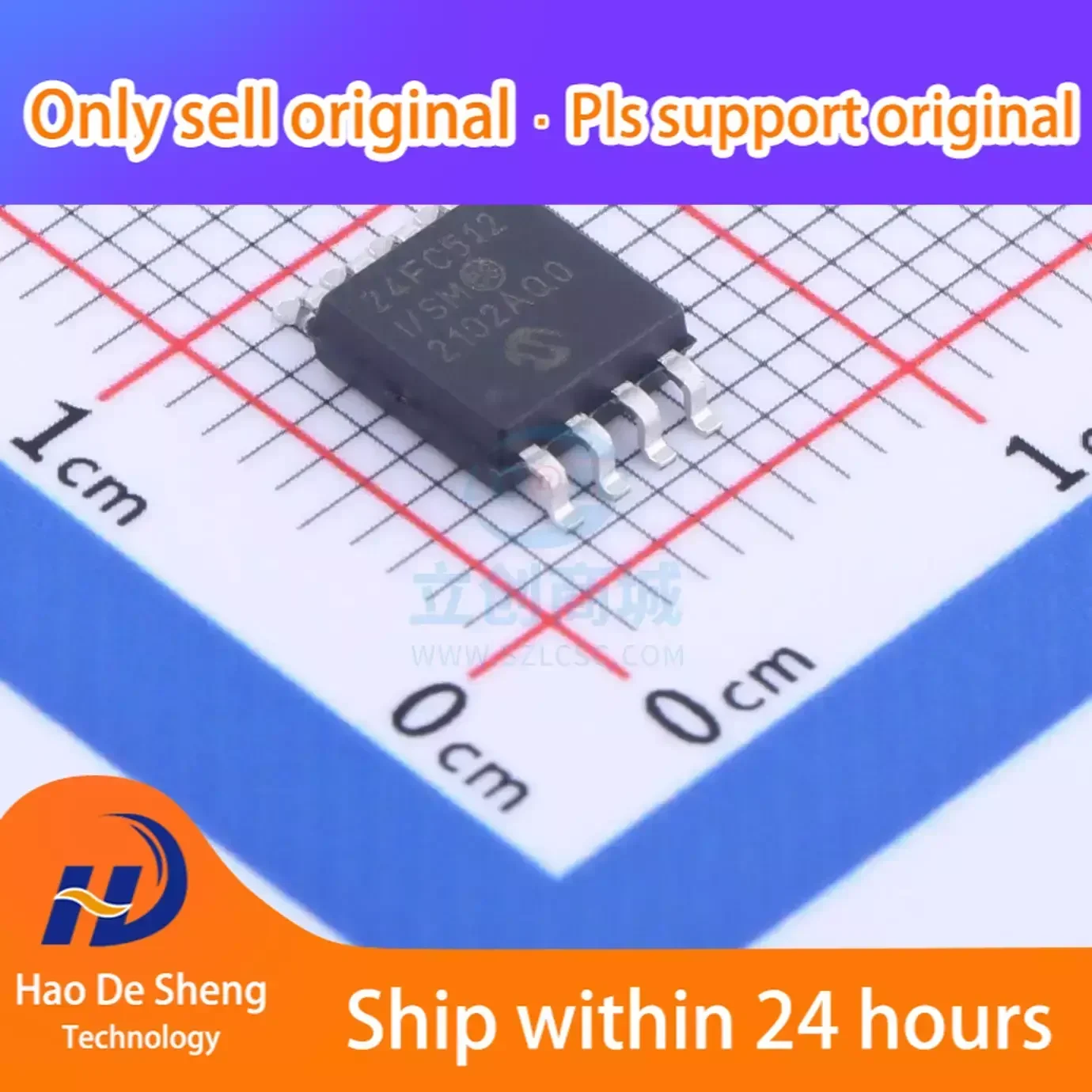 

10 шт./лот 24FC512-I/SM 24FC512-I SOP8 Новые оригинальные в наличии
